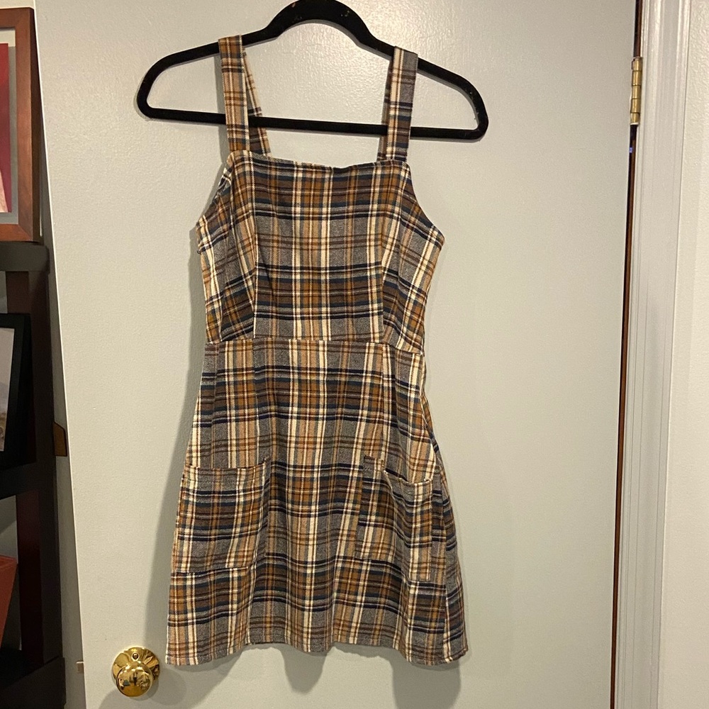American Eagle plaid dress